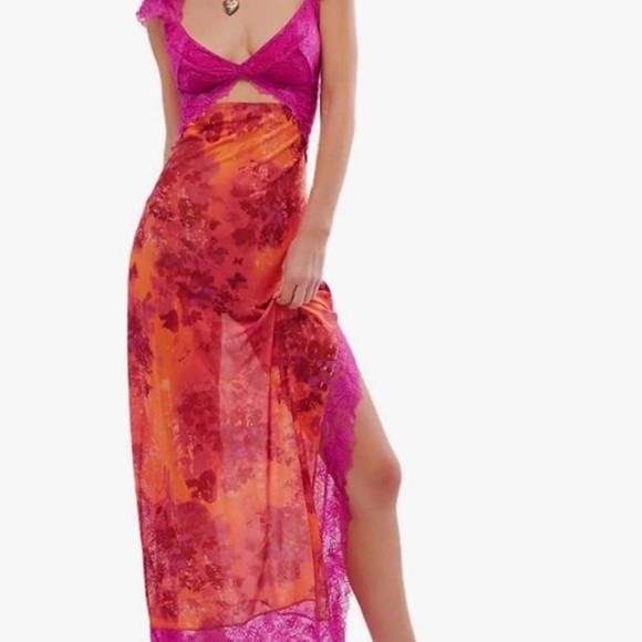 Free People Dresses & Skirts - Suddenly Fine Maxi Slip Free People